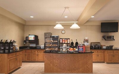 Breakfast available at Country Inn & Suites By Radisson Mankato Hotel.