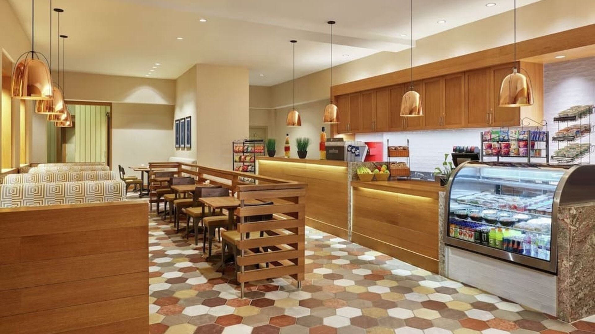 Snack bar and meals at DoubleTree By Hilton Houston Intercontinental Airport.