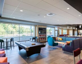 Game room at Tru By Hilton Eugene.