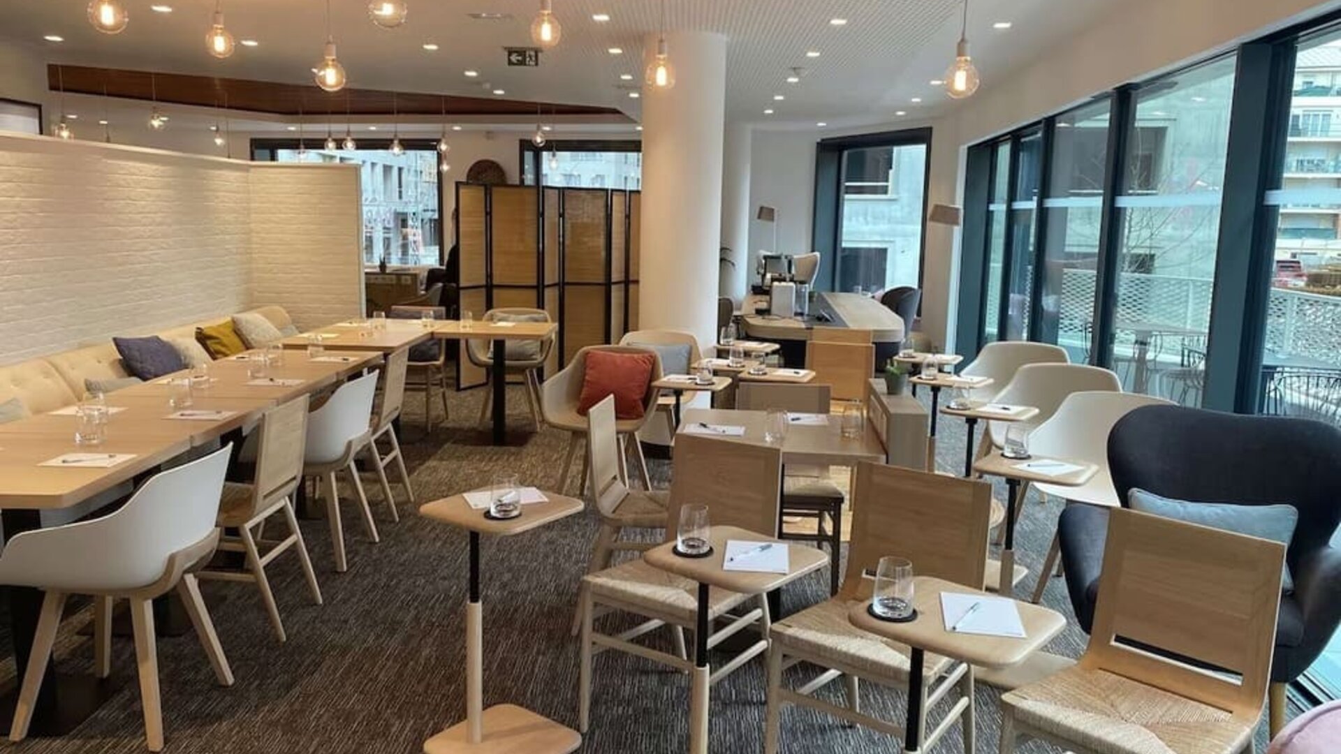 Dining room at Hilton Garden Inn Massy.