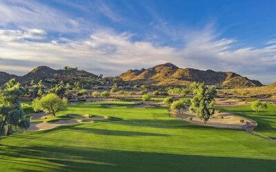 Golf course at Hilton Phoenix Tapatio Cliffs Resort.