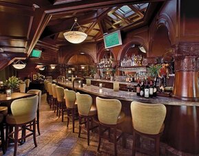 Hotel bar at Hilton Phoenix Tapatio Cliffs Resort.