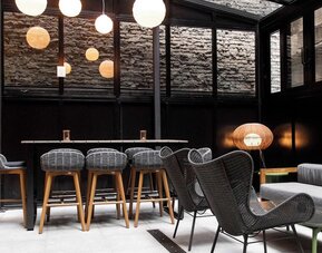 Hotel bar at The Draper New York.