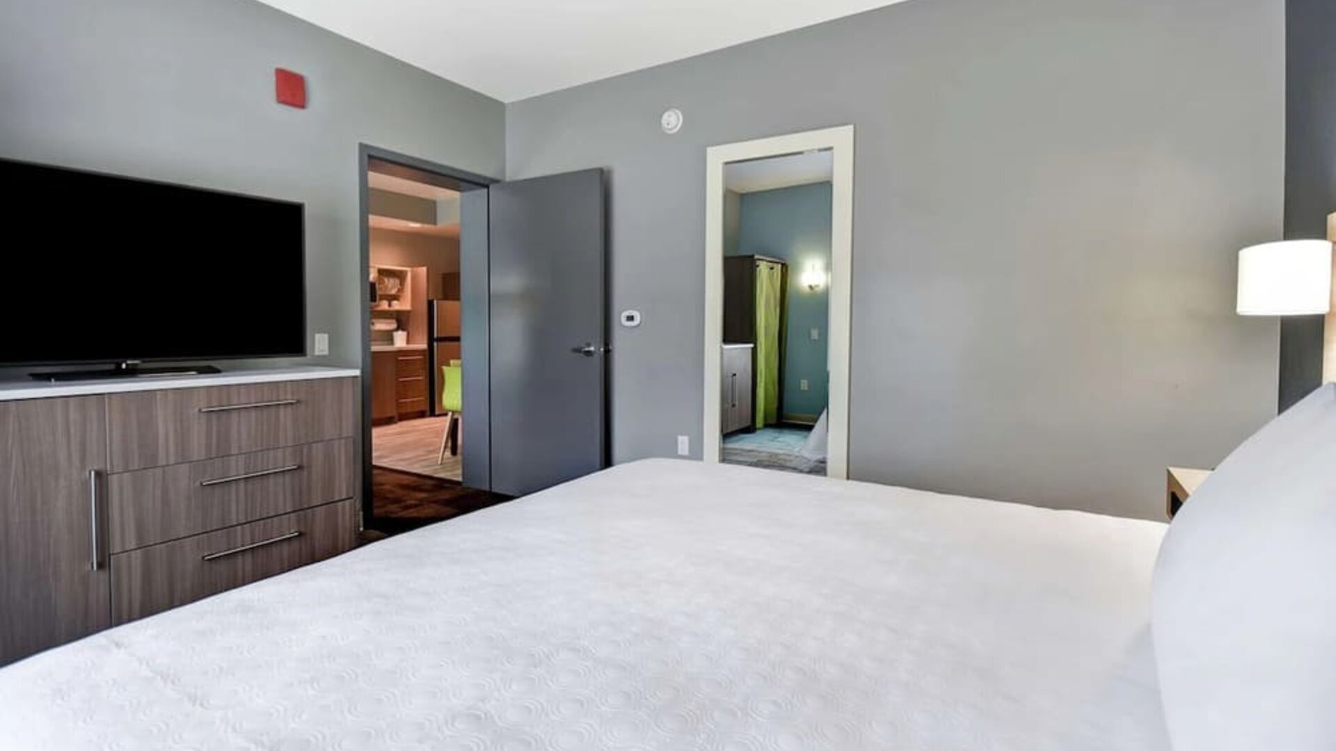 Day use room at Home2 Suites By Hilton San Francisco Airport North.