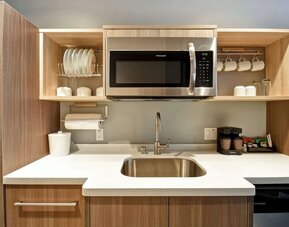 Day use room at Home2 Suites By Hilton San Francisco Airport North.