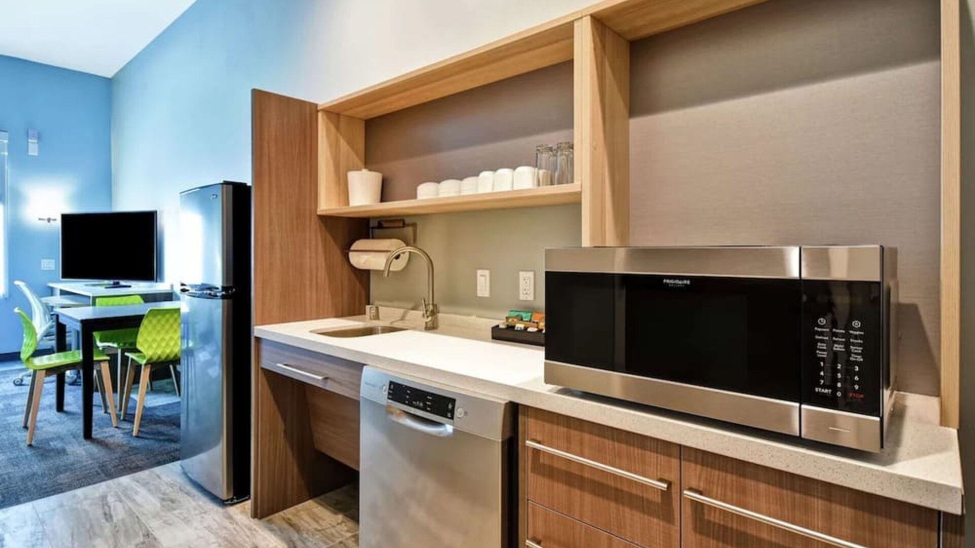 Day use room at Home2 Suites By Hilton San Francisco Airport North.