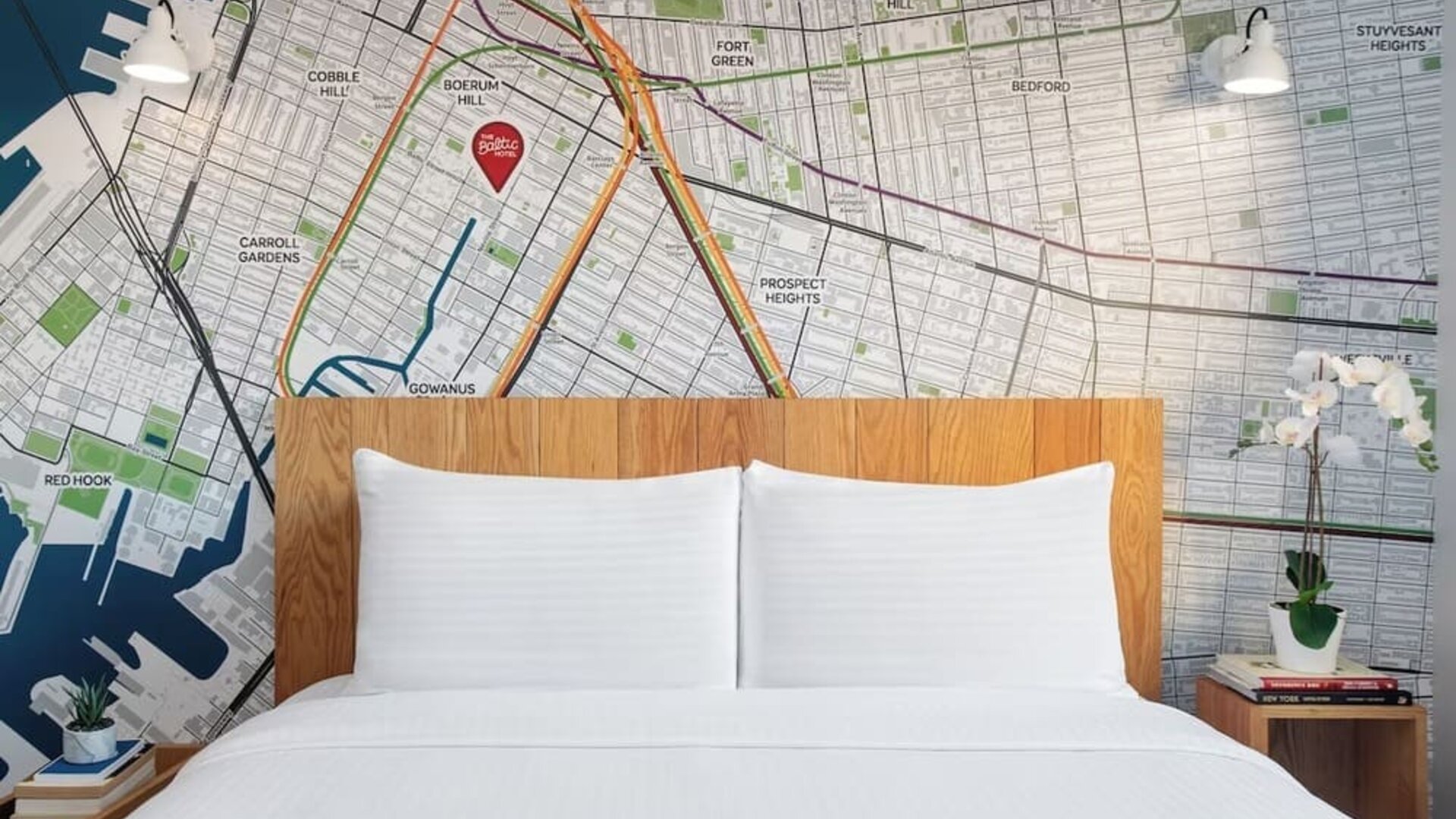 Day use room at The Baltic Hotel.