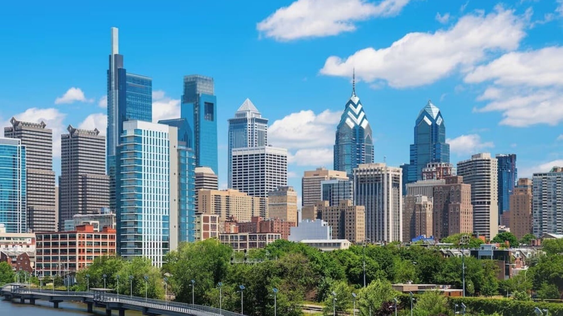 City views at The Inn At Penn, A Hilton Hotel.