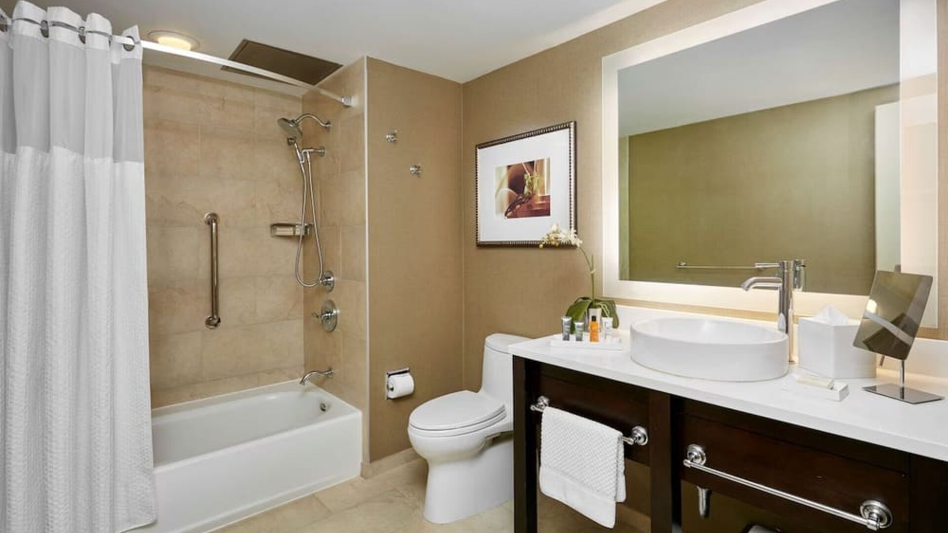 Day use room at The Inn At Penn, A Hilton Hotel.