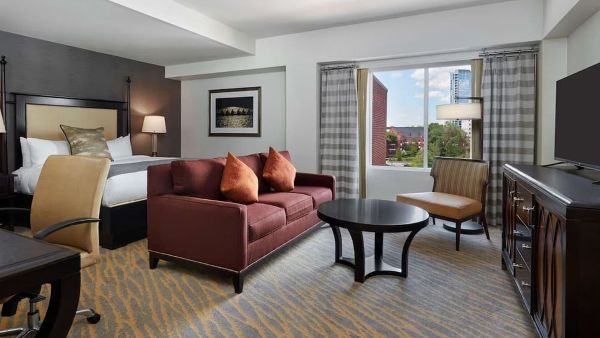 Day use room at The Inn At Penn, A Hilton Hotel.