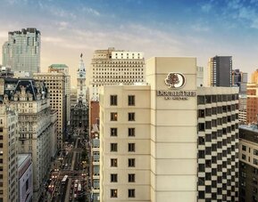 City views at DoubleTree By Hilton Philadelphia Center City.