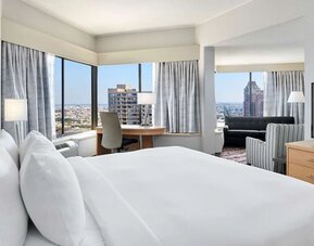 Day use room at DoubleTree By Hilton Philadelphia Center City.