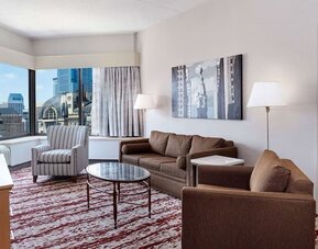 Day use room at DoubleTree By Hilton Philadelphia Center City.