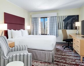 Day use room at DoubleTree By Hilton Philadelphia Center City.