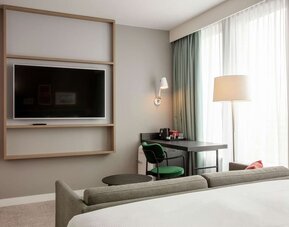 Day use room at Hilton Garden Inn Paris Orly Airport.