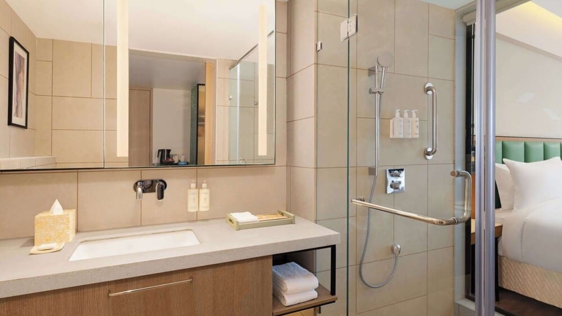 Day use room at Hilton Garden Inn Surat City Centre.