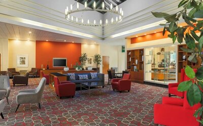 Lobby at Four Points By Sheraton San Diego.