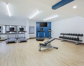 Gym at Four Points By Sheraton San Diego.