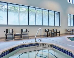Indoor pool at Embassy Suites By Hilton Washington DC Georgetown.