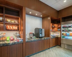 Dining room at Embassy Suites By Hilton Washington DC Georgetown.