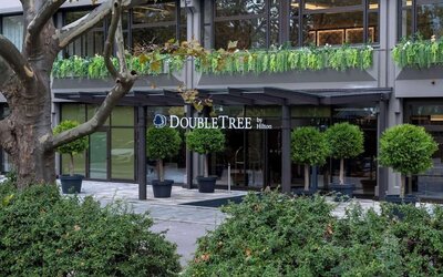 Hotel entrance at DoubleTree By Hilton Berlin Ku'damm.