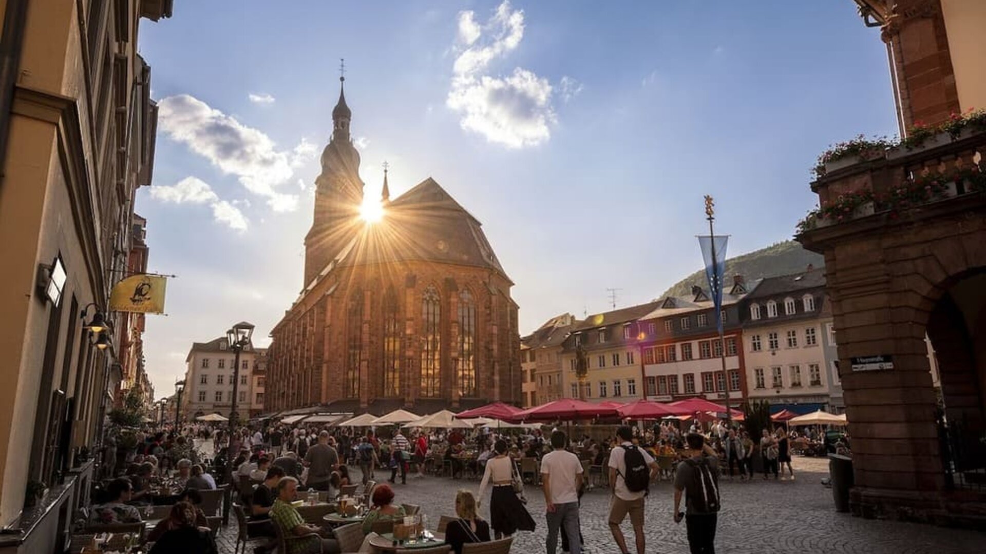City landmark at Hilton Heidelberg.