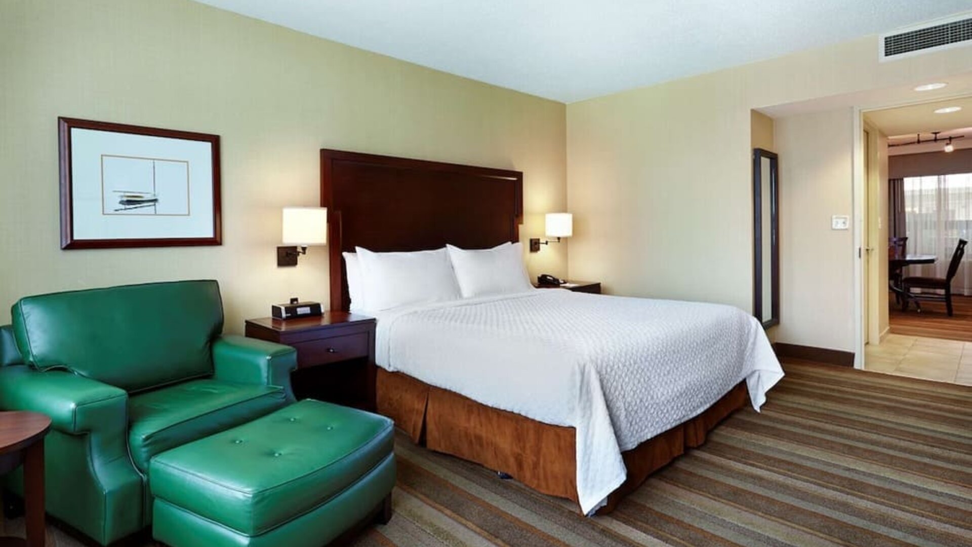 Day use room at Embassy Suites By Hilton Parsippany.