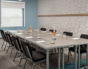 Meeting room at Home2 Suites By Hilton Miami Doral West Airport.