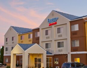 Hotel exterior at Fairfield Inn & Suites Joliet North/Plainfield.