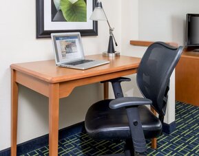 Day use room at Fairfield Inn & Suites Joliet North/Plainfield.