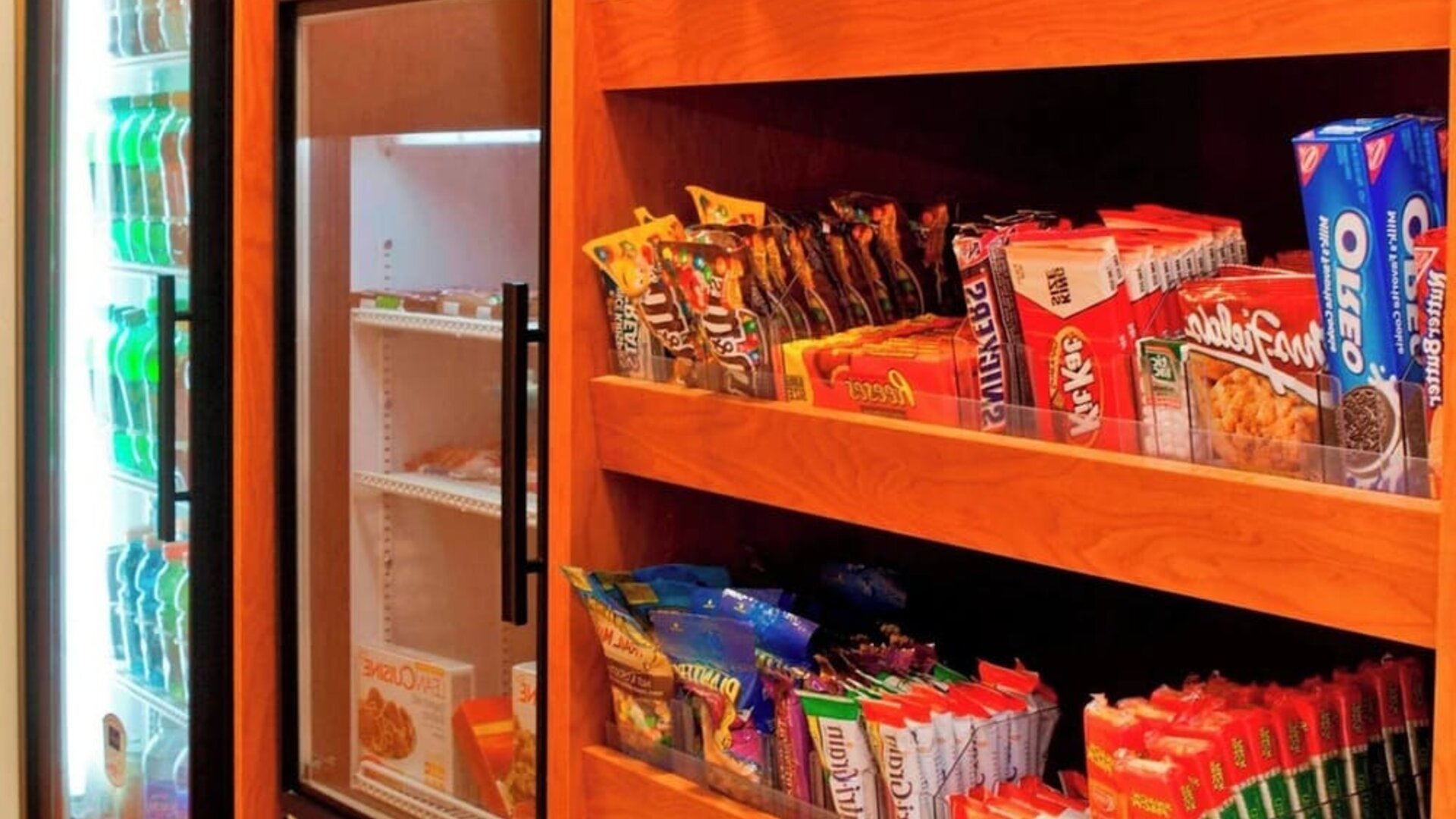Snack bar at Fairfield Inn & Suites Joliet North/Plainfield.