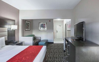 Day use room at Comfort Suites Lewisville.