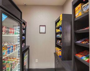 Snack bar at Comfort Suites Lewisville.