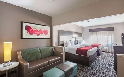 Day use room at Comfort Suites Lewisville.