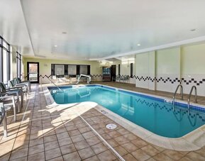 Indoor pool at SpringHill Suites Baltimore BWI Airport.