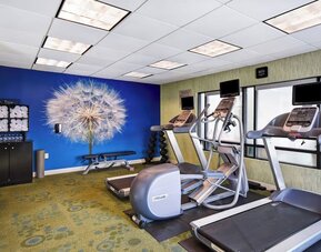 Gym at SpringHill Suites Baltimore BWI Airport.