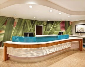 Reception hall at SpringHill Suites Baltimore BWI Airport.