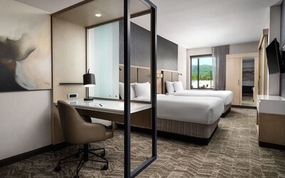 Day use room at SpringHill Suites By Marriott Milpitas.