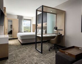 Day use room at SpringHill Suites By Marriott Milpitas.
