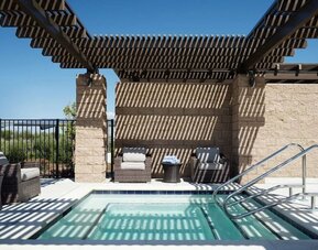 Outdoor pool at SpringHill Suites By Marriott Milpitas.
