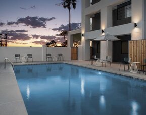 Outdoor pool at Spark By Hilton Tucson Airport.