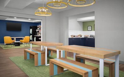 Dining room at Spark By Hilton Tucson Airport.