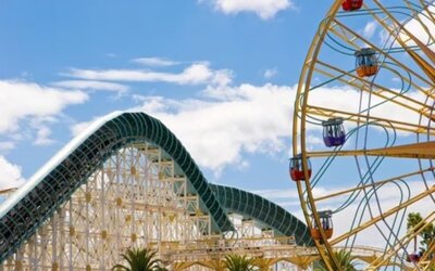 Local landmark at Capri Suites Anaheim.