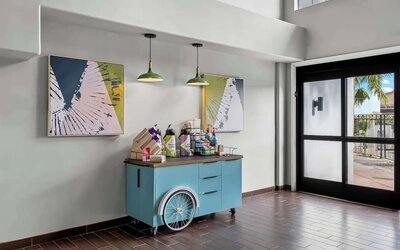 Coffee station at Spark By Hilton Glendale Phoenix North.