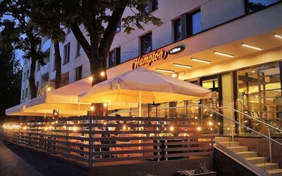 Hotel exterior at Hampton By Hilton Bialystok.