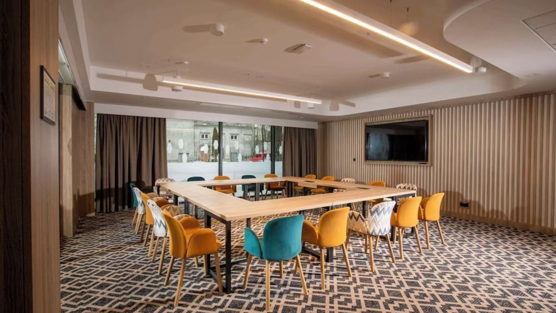 Meeting room at Hampton By Hilton Bialystok.