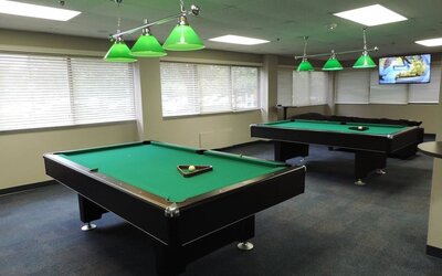 Game room at Maritime Conference Center.