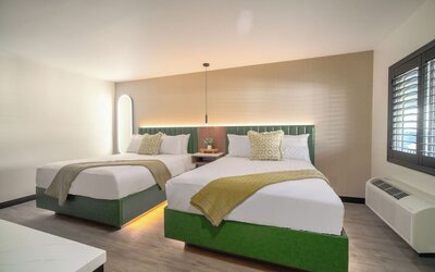 Day use room with TV and natural light at LYFE INN & SUITES By AGA.