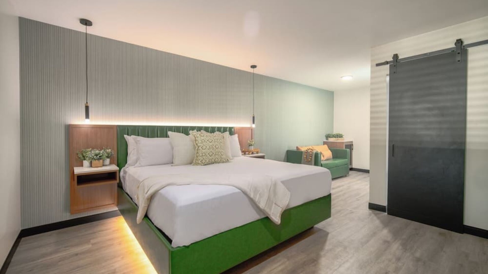 Day use room with TV and natural light at LYFE INN & SUITES By AGA.