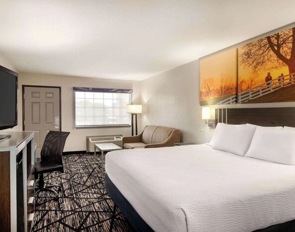Day use room at Days Inn By Wyndham San Antonio Near Fiesta Park.